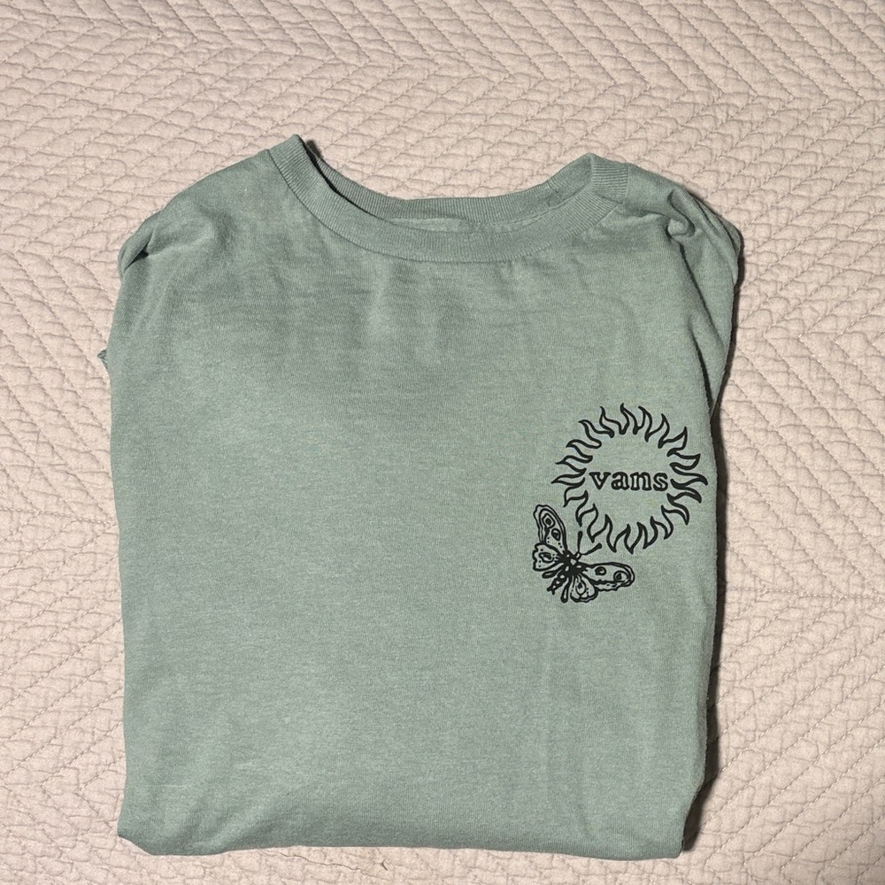 Vans Mint Green Graphic T-Shirt